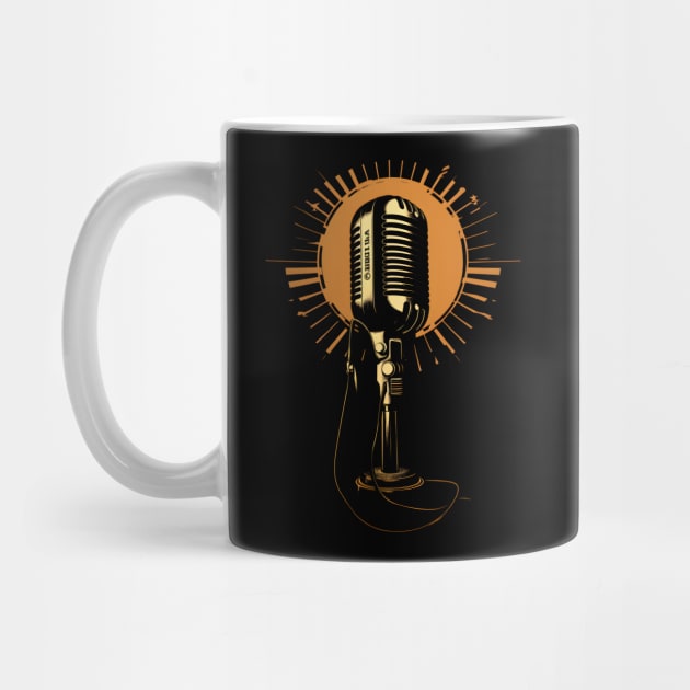 Microphone Retro Mic by Nerd_art